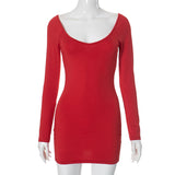 Women's Oh Polly Same Low-Collar Bareback Simple Ass Skirt DJPT