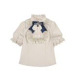 Gold Pointer Lolita Women Shirt Wading Skirt Every Day Cute Lolita Sweet Dress 6969