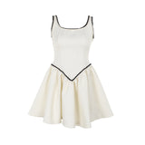 Slings Slammed With The Side Of The Waist Sexy Dress Women Ins Small Aroma Fashion Temperament Skirt DJPT