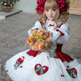 Design Winter Orgy Lolita Lolita Sweet Long Sleeve Lolita Dress 6955