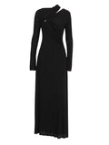 Body-Body-In-Body Bag Dress 2025 Summer New Folded Glazed Emptiness Irregular High-Sensing Body Dress