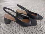Korean Version Of The Small Side Of The Square Head Coarse Heel Women's Shoes After The Stumbling Sandals Back Empty Single Shoes Women High Quality Shoes