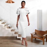 Bows And Bows In Women's Dress Geo Party Bandge Dress