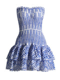 Mini Skirt 2025 Summer New Sleeveless Body Repair Lotus Side Hem Body Dress Dress Woman