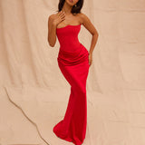 New Girded Brai Collar Dress Sexy Hottie Temperament Showback Dress Summer HZ0628
