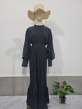 Temperament Light Style Women's Spring New Dress Long Folds