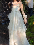 Midsummer Summer Cool Sling Dress Women's Holiday Style Temperament Dress HZ0628