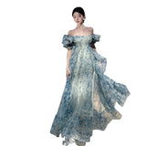 Dress New Seaside Holiday Bohemian Long Dress Broken Floral Dress To Take Pictures Travel To Wear Super Fairy