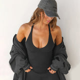 Women's Spring 2024 New Net Colorless Sleeveless Low-Breasted Spice Girl Vest DJPT