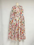 2025 Autumn New Round Collar Cloak Dress Design Waist Long Dress Dress Woman