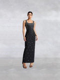 Women's Clothing 2024 New Body-Drilling Bandage Skirt Light Luxury Fashion Party Bandage Dress