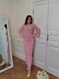 2024 New Wrinkled Folding Filament Comfortable Commuter Small Fresh Suit Dress