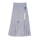 Design Jade Words Hanfu Women Chinese Style Daily Improvement Han Element Half Dress Set 6804