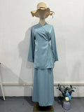 2024 New Glazed Forged Waist Waist Pajamas Style Dress Suit Woman