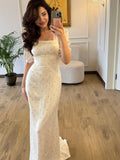 Spring Repair With Ribbon Print Gentle Fairy Lace Dress Woman
