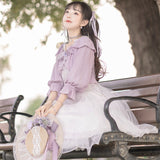 Design Fine Smell Of Smnel Chinese Wind Man Element Blouse Sling Skirt Daily Set 8666