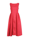 Elegant Style Dress 2025 Summer New Fashion Round Neckless Sleeveless Sexy Back To The Waist Long Dress