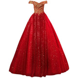2025 New Dry Verted Gold Red Bride Wedding Toast Solo Stage Performance Evening Dress