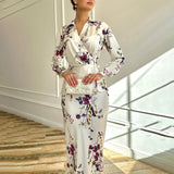 2025 New Women's Solid-Colored Long-Sleeved Jacket Half-Dress Fashion Suit