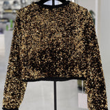 Temperament Famous Luminary Long-Sleeved Jacket 2025 New Autumn Match French Small Scented Blouse Top Beauty Coat