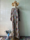And Summer 2025 New Colorful Sunscreen Printing Jacket Urban Leisure Loose-Fitting Round-Neck Long Sleeve
