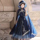 Design Star River Into The Dream To Improve The Han Elements Han Suit Women's Sling Dress Set 6835