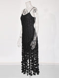 Temperament Famous Wind 2 Dress Women's Dress 2025 Spring New Sling Splicing Eso Design Sense Thin Dress