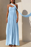 Women's Dress Solid Color Thoracic Skirt Skirt Sleeveless Fashion New Female 8060 HZ0628