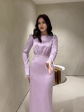 Folded And Folded In The Autumn Of 2025, The Lanky Long-Sleeved French Court Dress Woman