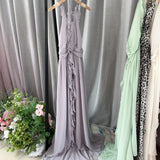 Oil/8 Colors 2025 Elegant Hanging Neck-Luck Holiday Flowers Unique Special Beach Dress