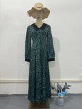 2024 Elegant Wind Leopard Print Trendy Thin Dress Dress