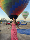 Hadid's Same Seaside Holiday French Sling Dress 2025 Summer New Lattice Beach Dress
