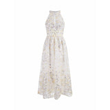 Xiaotong Star Of The Same 23 New Chen Beads Embroidery Dress Design Birthday Party Highlight Dress