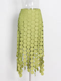 And Familiar With Wind Embroidery Hollow Skirt Women In Spring 2025 New Design With High-Waisted Candy Cumsudian Dress