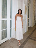 Summer New Breastless Backless Temperament To Take The Craft Elegant Ladies Dress