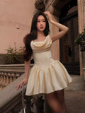 Babes Niche Design Dress Temperament High-End Sexy Skinny Princess Ponmp Dress HZ0628