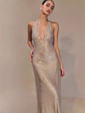 Selling Women's Fashion Sexy V-Neck Party Party Prom Sling Dress Skirt Dress Dress Dress