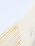 Temperament Famous Style Dress 2025 Summer New Small Asymmetric Pressure Skirt Dress Dress Woman