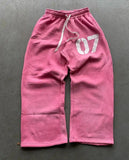 Trend Street Loose Sweatwear Suit Men And Women's Hip-Hop Sports Zipper Hoodie Trousers Set DJPT
