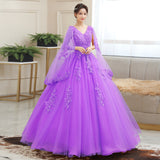 Dress Wedding Annual Host Performance Student Vocal Solo Art Exam Costume Puffy Skirt Long Evening Dress Woman