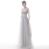 Evening Dress Women 2025 New Noble Temperament Dream Birthday Party Evening Dress Long Performance Clothes Thin