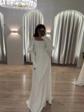 2024 Autumn New Long Sleeves To The Waist Collar Long Dress Length