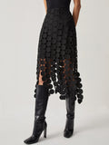 And Familiar With Wind Embroidery Hollow Skirt Women In Spring 2025 New Design With High-Waisted Candy Cumsudian Dress