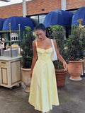 Retro Temperament Sexy Hottie Thin Belt Sling Dress Girl 2024 Spring And Summer Open Long Dress