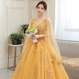 Dress Wedding Annual Host Performance Student Vocal Solo Art Exam Costume Puffy Skirt Long Evening Dress Woman