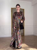 And Summer 2025 New Colorful Sunscreen Printing Jacket Urban Leisure Loose-Fitting Round-Neck Long Sleeve