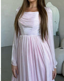 Women's Autumn Autumn Style Folded Temperament High-Waisted Skirt