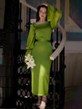 Women's Clothing 2024 Summer French Fairy Tactus Super Fairy Lace To Collect Waist Chiffon Dress