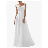 Bride Wedding Dress 2025 New Summer Tail Host Walk Show Banquet Lace Evening Dress Woman