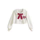 Design Winter Gift Sling Skirt Elegant Temperament Lolita College Style Two-Piece Set 6320